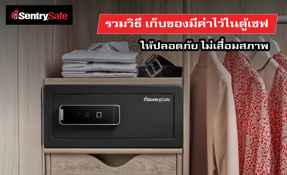 รวมวิธีเก็บของมีค่าไว้ในตู้เซฟ ให้ปลอดภัย ไม่เสื่อมสภาพ